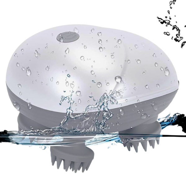 TCRAYCH Electric Head Scalp Massager, Handheld Cordless Pet Massager for Dog and Cat