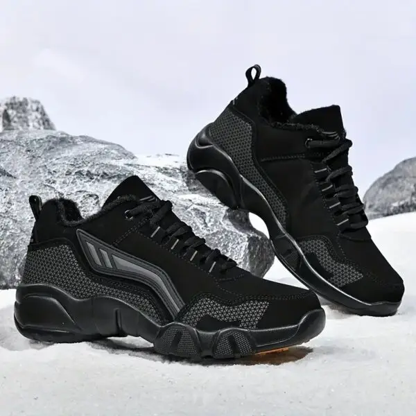 Winter Sneakers - Non-Slip, Warm Fleece Lined, Durable Casual Shoes for Men & Women - Image 3